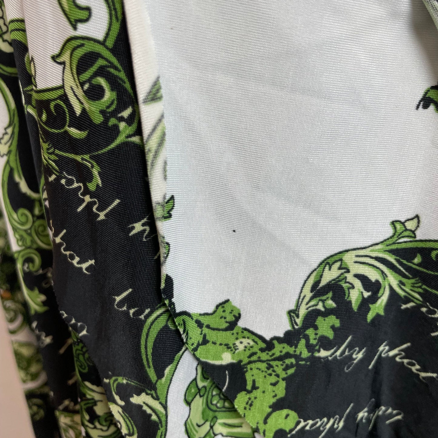 Rare Y2K Baby Phat Halter Dress Leopard Baroque Print | Best Fit UK 10