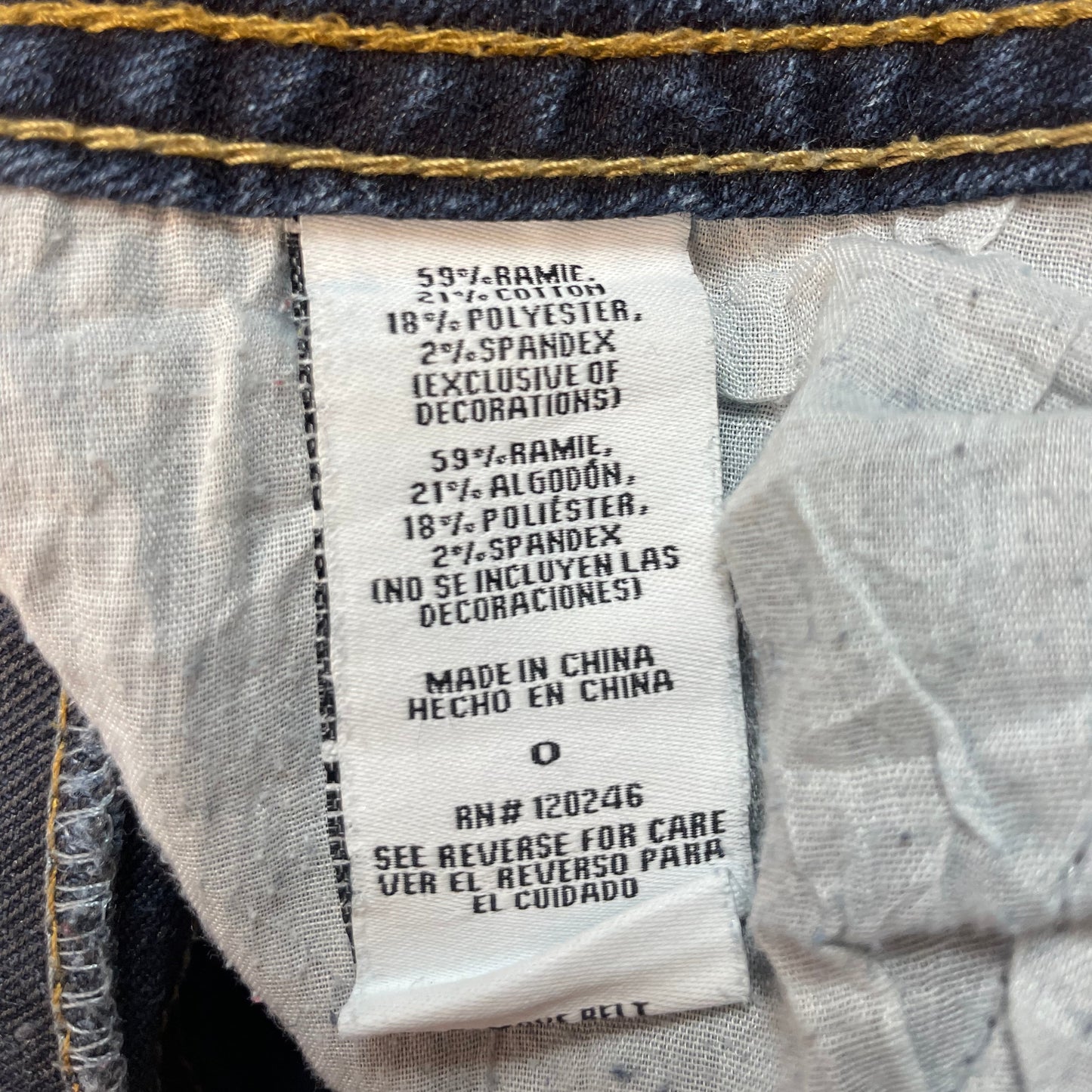 Y2K Truce Low-Rise Bootcut Jeans with Embroidered Pockets | Best Fit UK 4-6