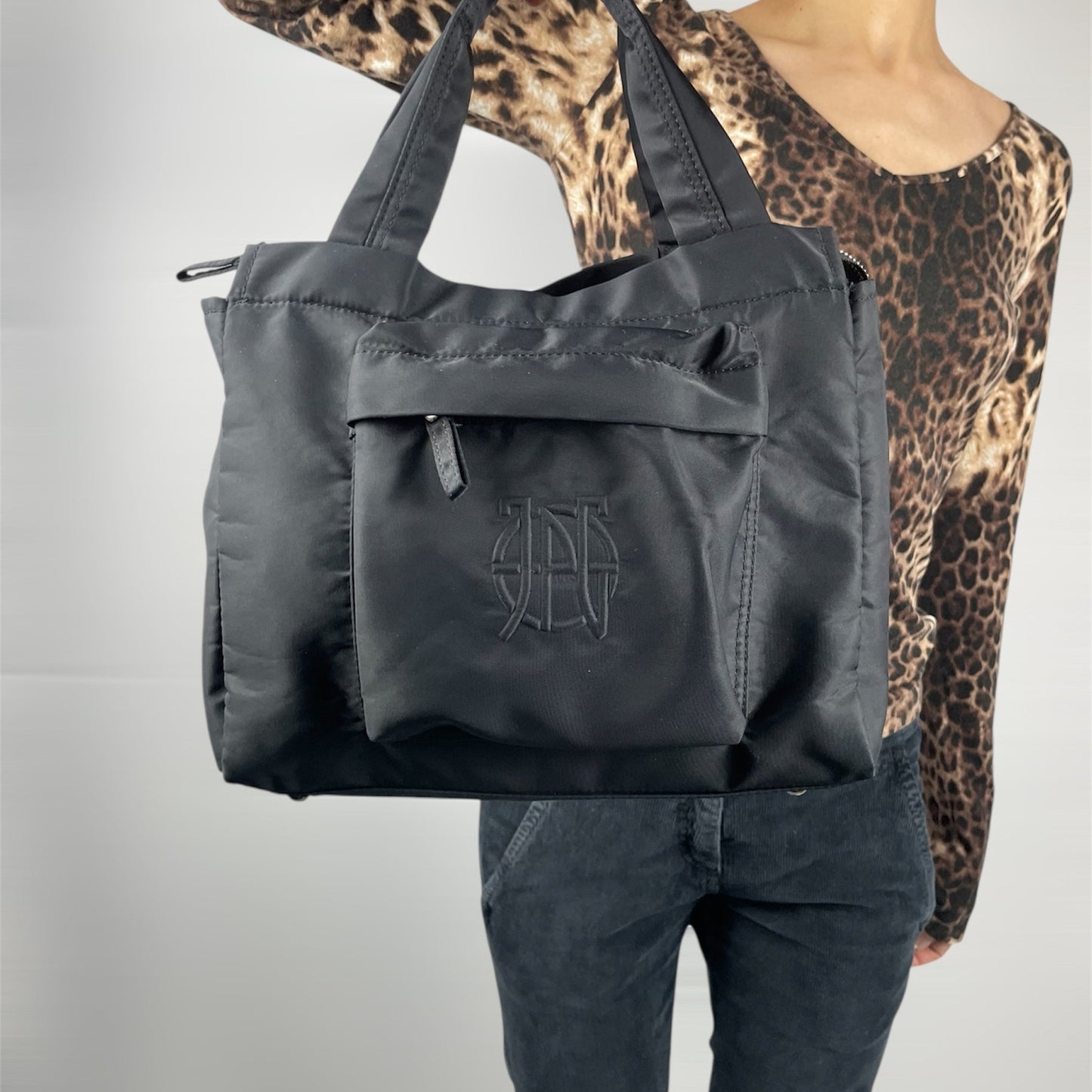 Jean Paul Gaultier Vintage Nylon Monogram Bag – Y2K Era