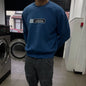 Vintage Adidas Blue Logo Sweatshirt | Best Fit Men's M-L