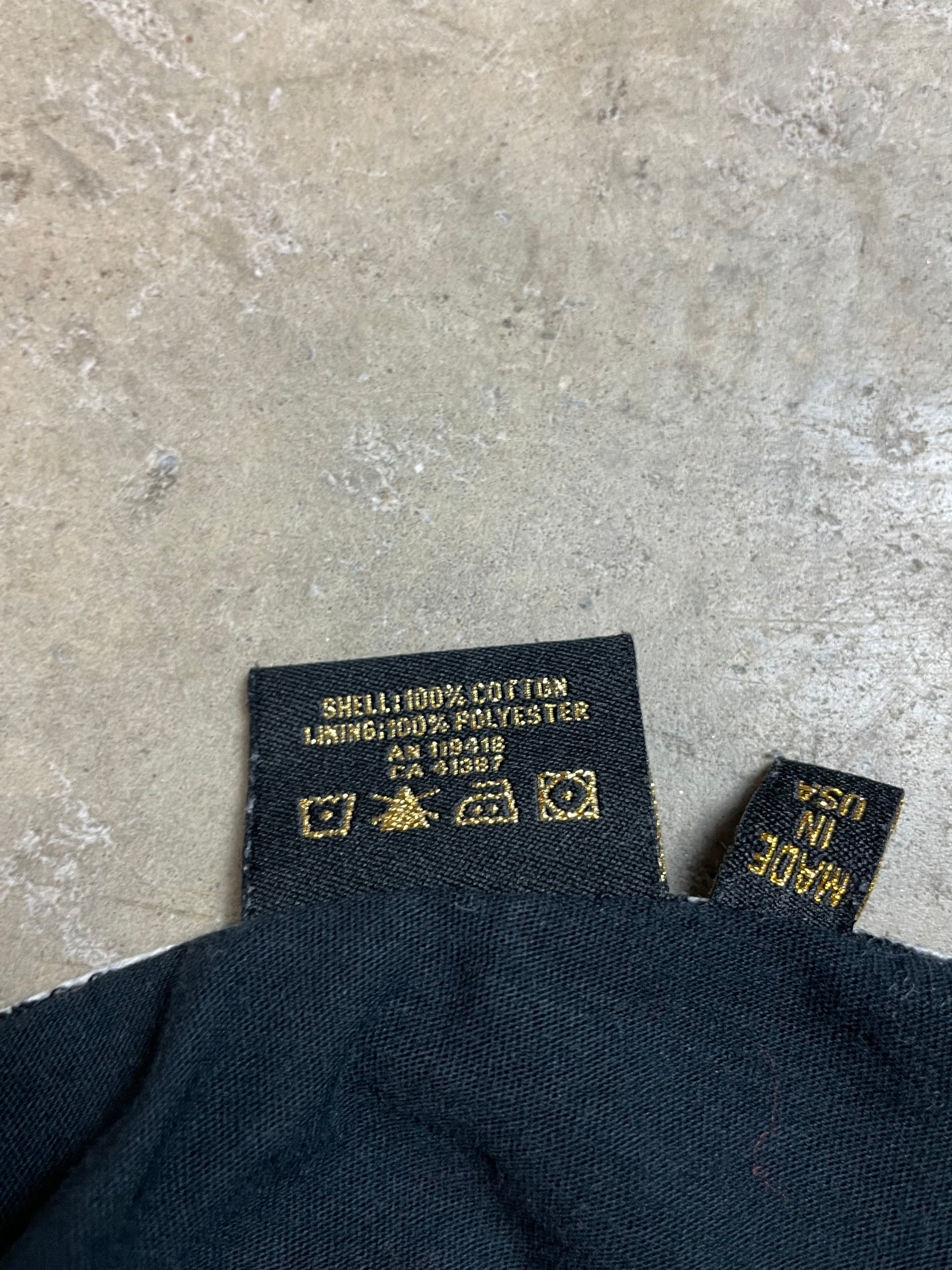 Vintage Y2K Christian Audigier Graphic V-Neck Tee | Best Fit UK 8