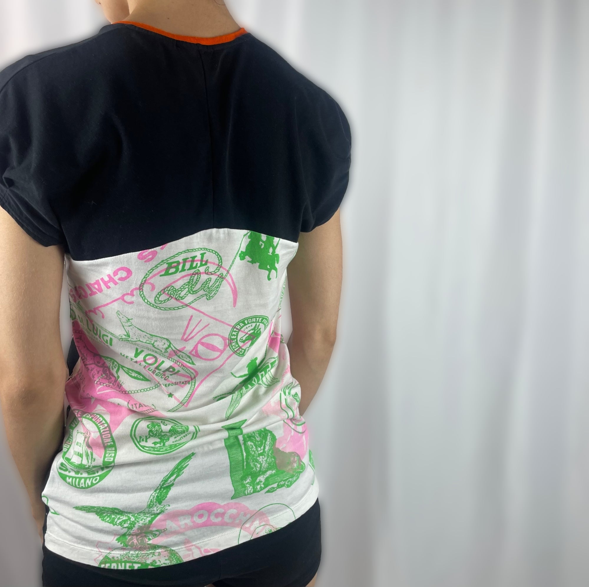 Custo Barcelona Graphic Sample Top - Rare Collectible