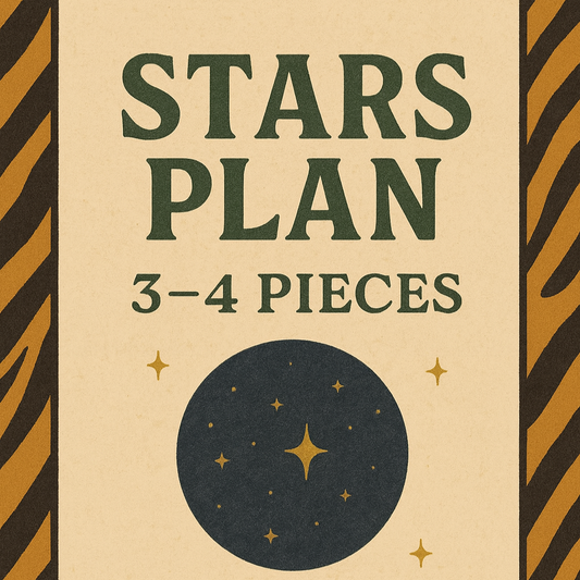 Stars Plan | 3-4 Pieces | Handpicked to your style