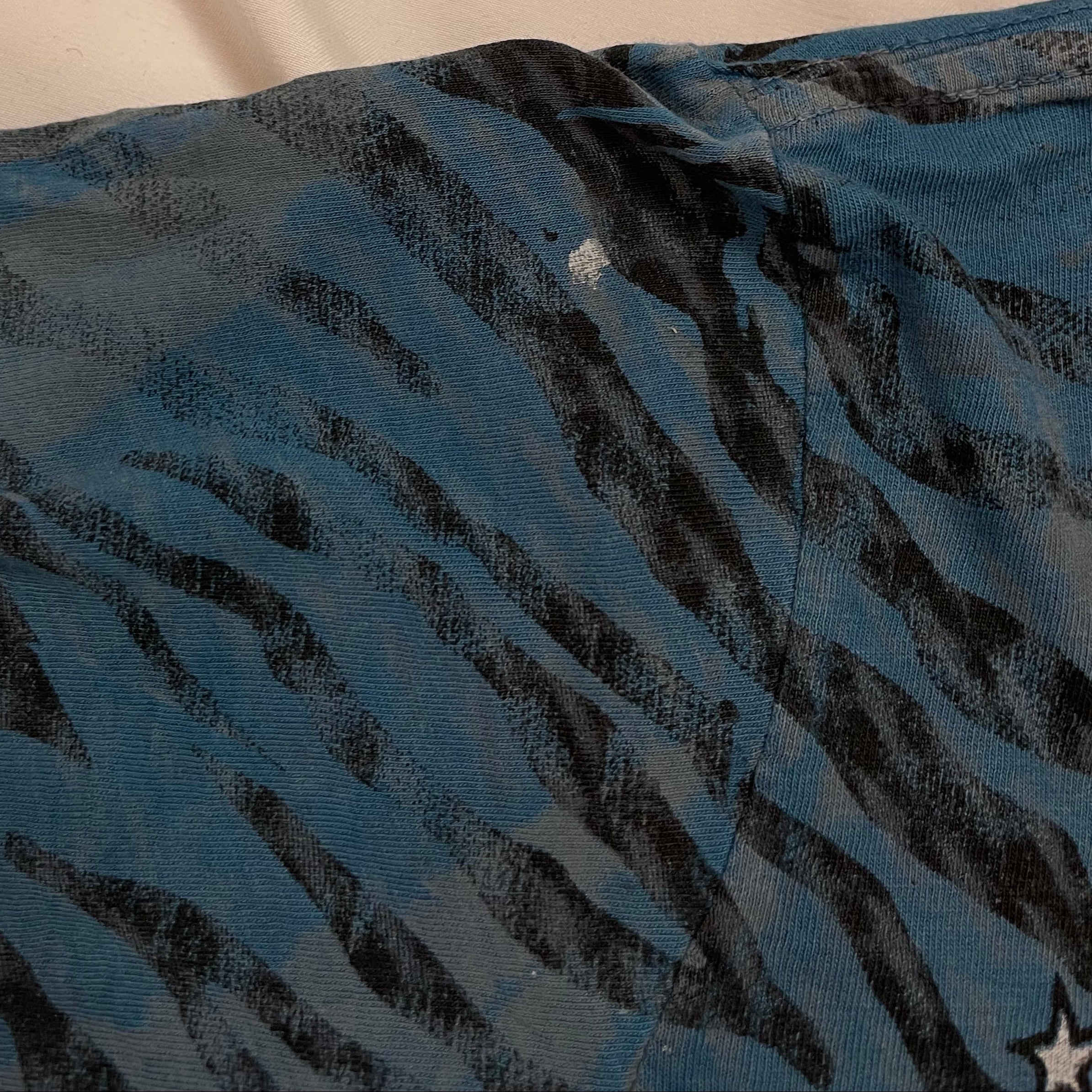 Rare Vintage Sinful by Affliction Rhinestone Cross Tee | Best Fit UK 8