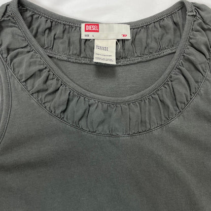 Y2K Diesel "Forever Brave" Graphic Tank Top - UK 8