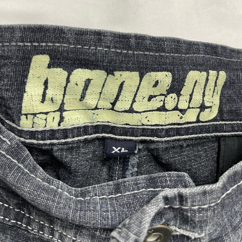 Bone.ny USA Y2K Cargo Jeans – W34 L30 (Men’s) / UK 14 (Women’s Regular Fit)