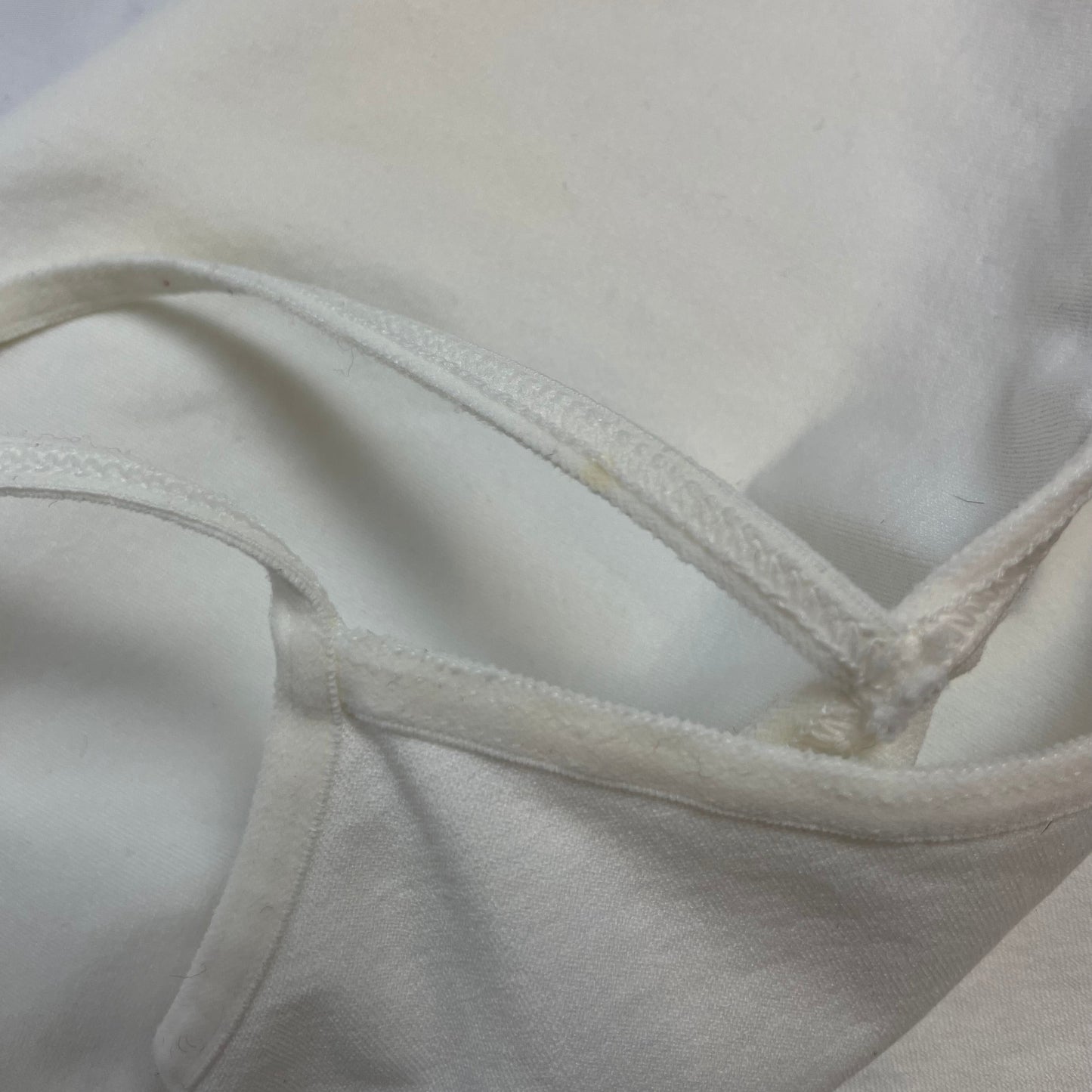 D&G Dolce & Gabbana Underwear Cream Cami Top (Made in Italy) | Best Fit UK 6