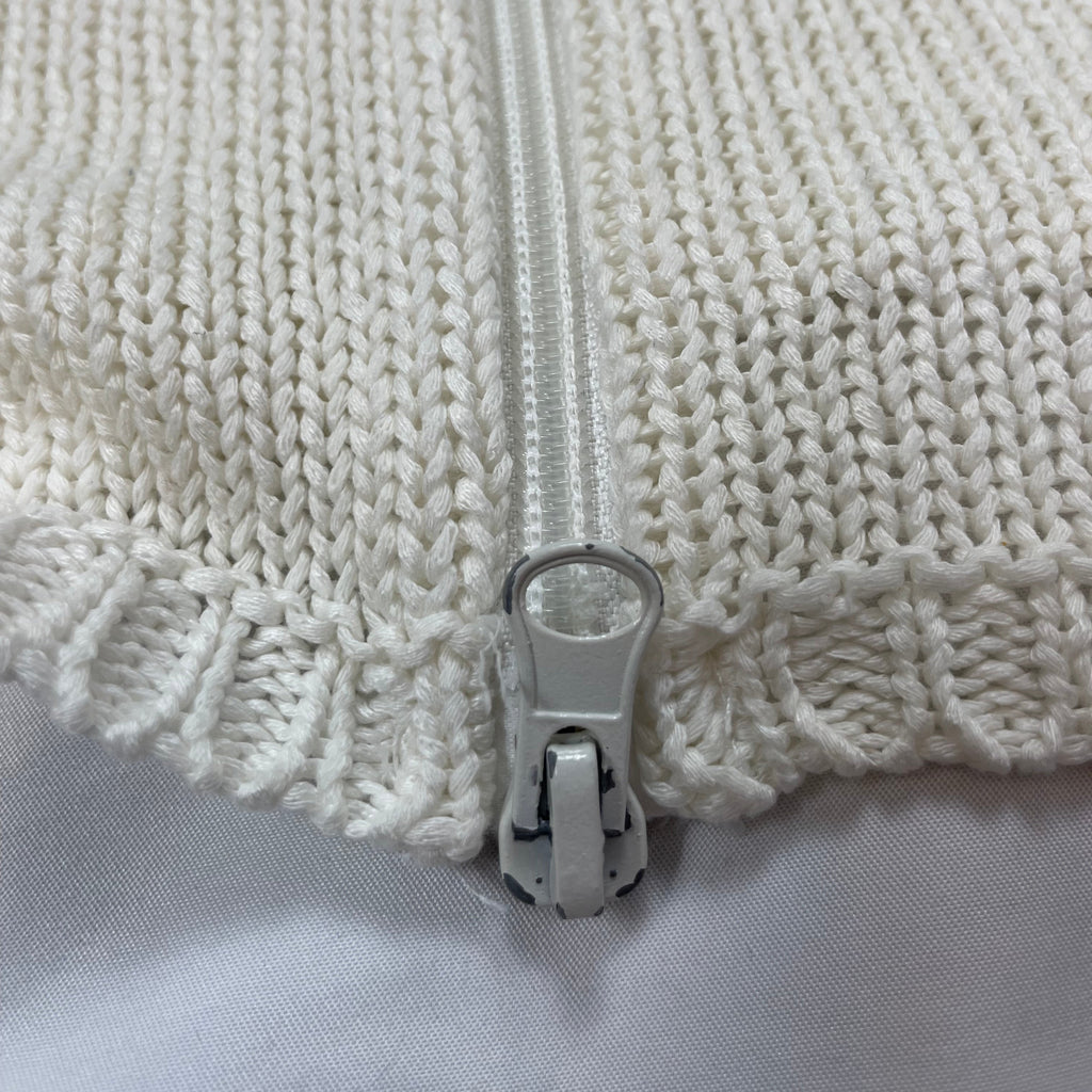 Made in Italy Cream Zip-Up Hoodie - Teddy S.p.A. Y2K Style (8-10)