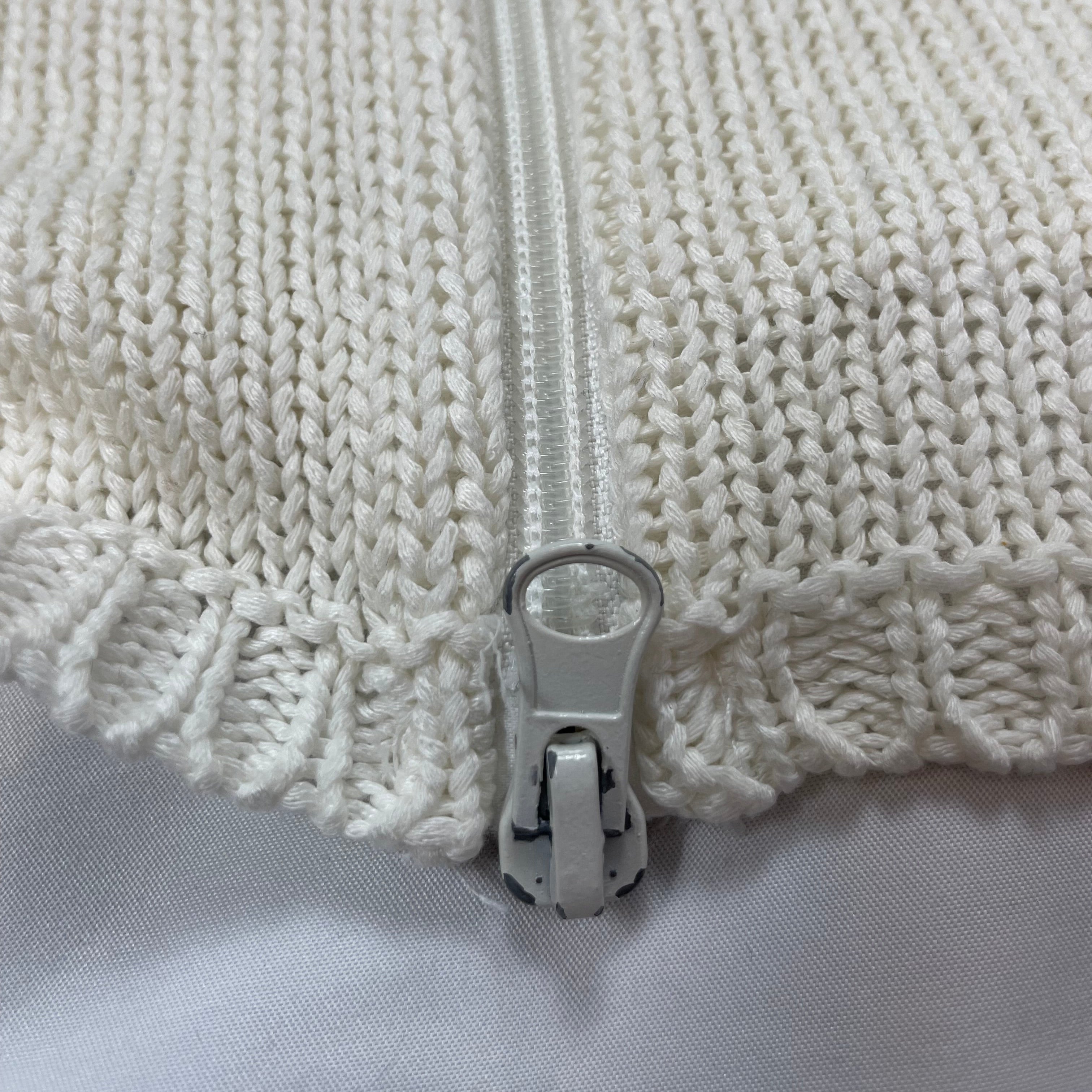 Made in Italy Cream Zip-Up Hoodie - Teddy S.p.A. Y2K Style (8-10)