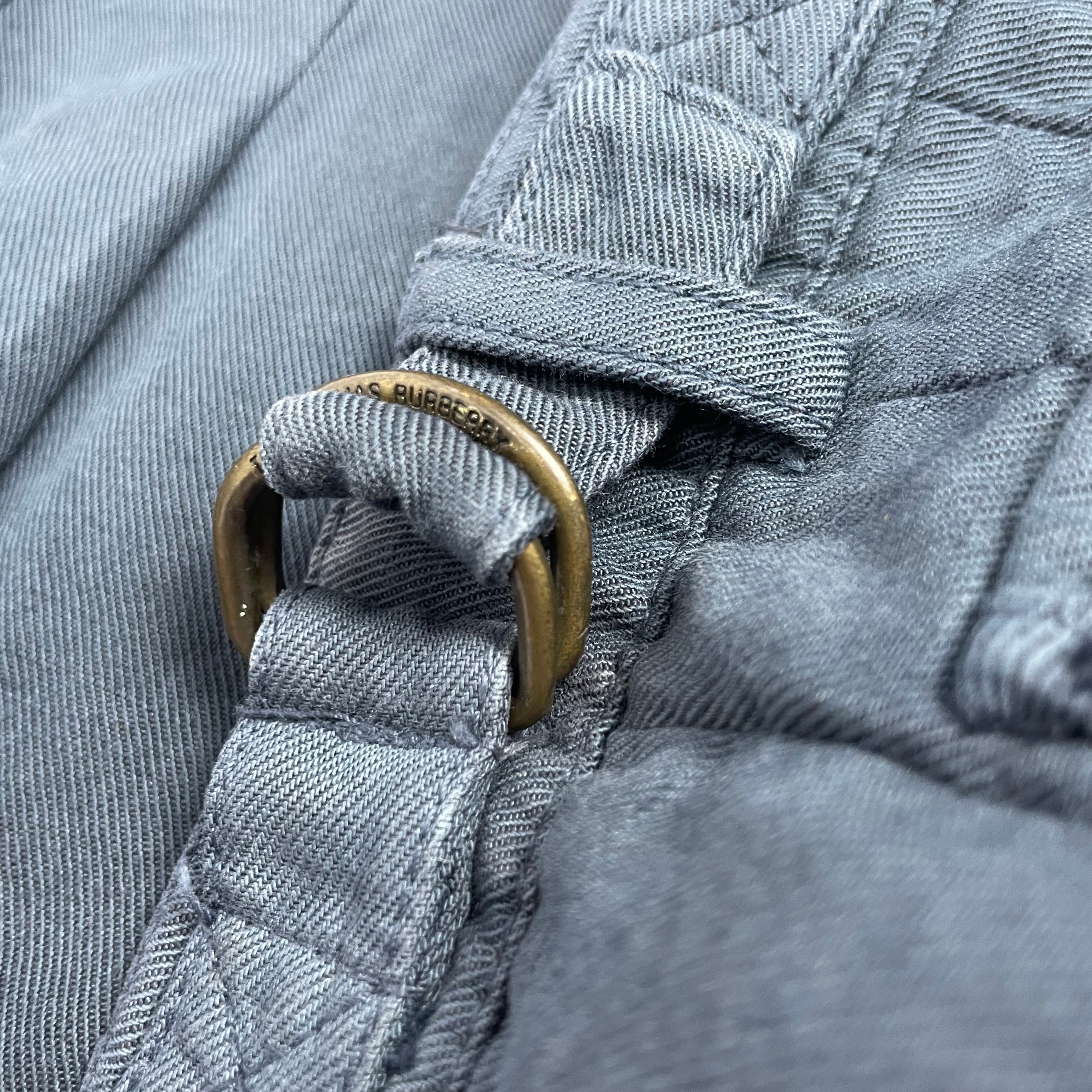 Rare Thomas Burberry Vintage Pleated Mini Skirt with Button Front - W30 UK 8