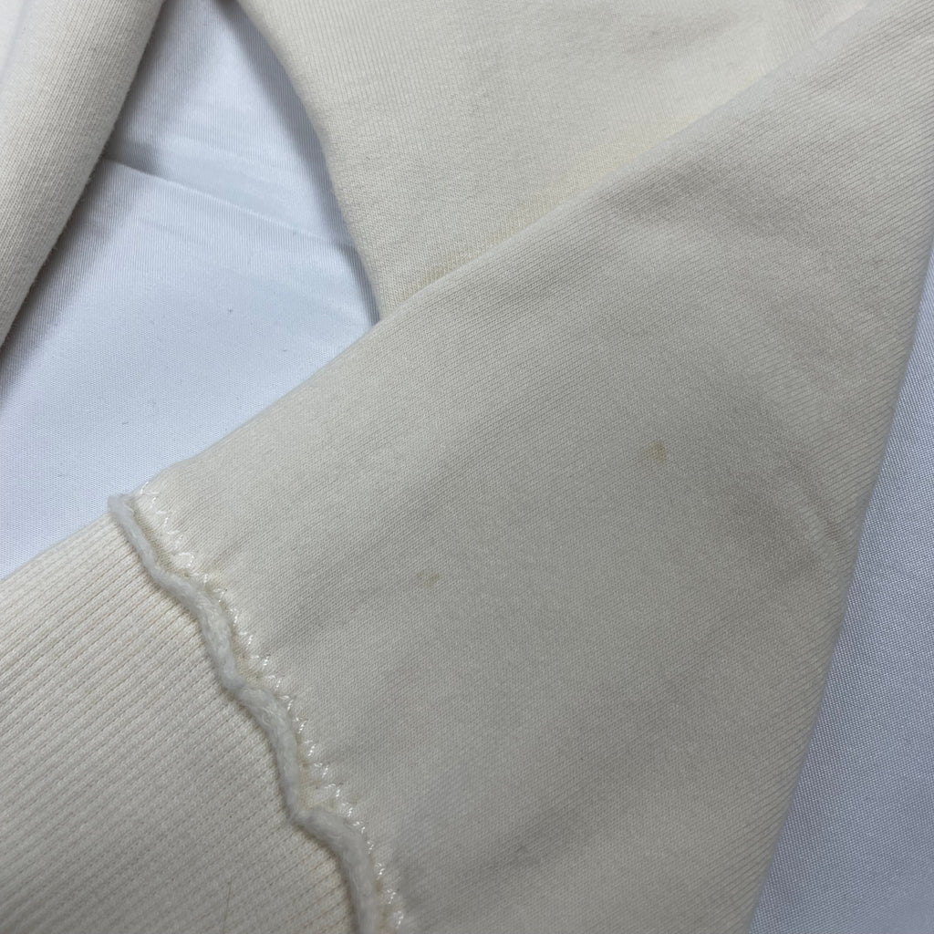 Vintage Y2K Miss Sixty Faux Fur Trim Cropped Bolero - Cream (UK 6-8)