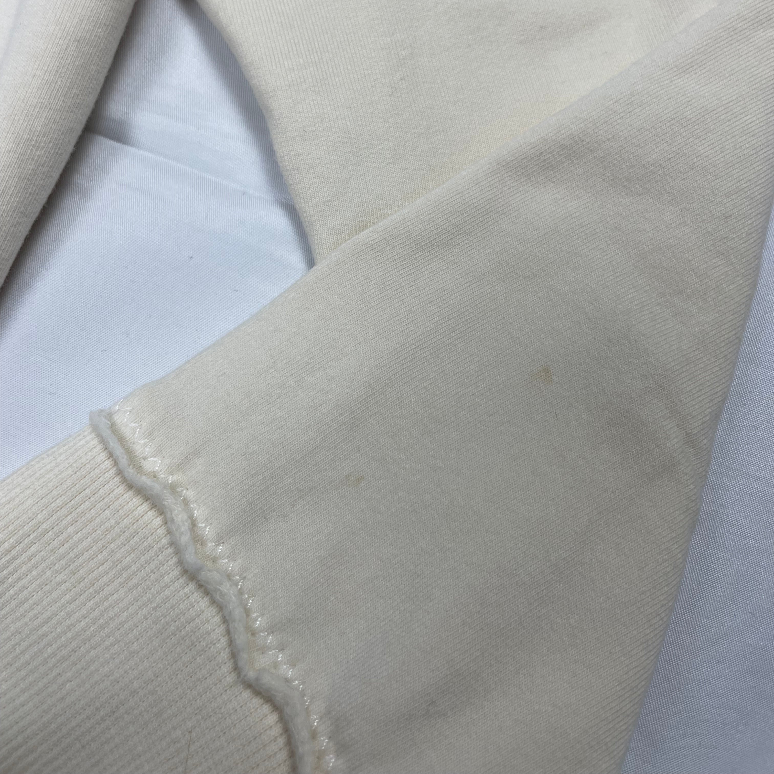 Vintage Y2K Miss Sixty Faux Fur Trim Cropped Bolero - Cream (UK 6-8)