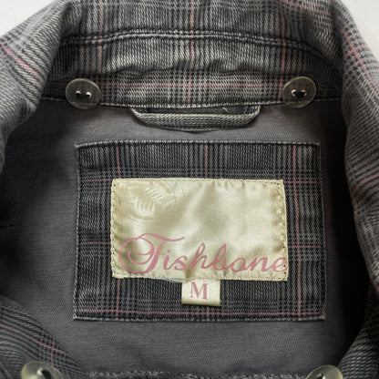 Fishbone Y2K Plaid Utility Jacket – UK 8