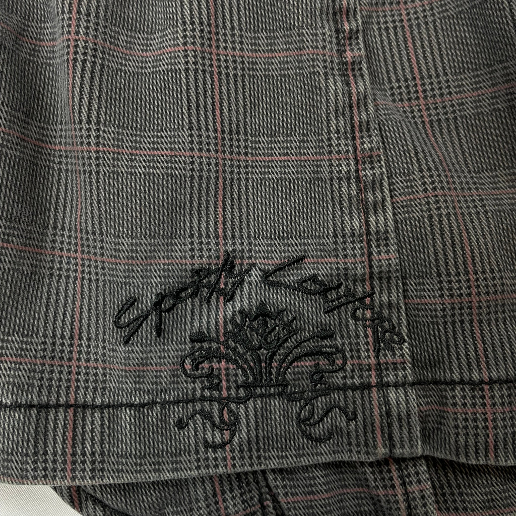 Fishbone Y2K Plaid Utility Jacket – UK 8