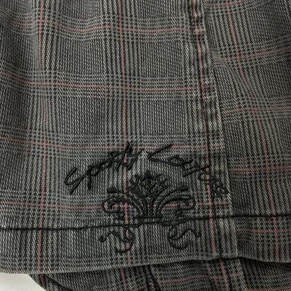 Fishbone Y2K Plaid Utility Jacket – UK 8