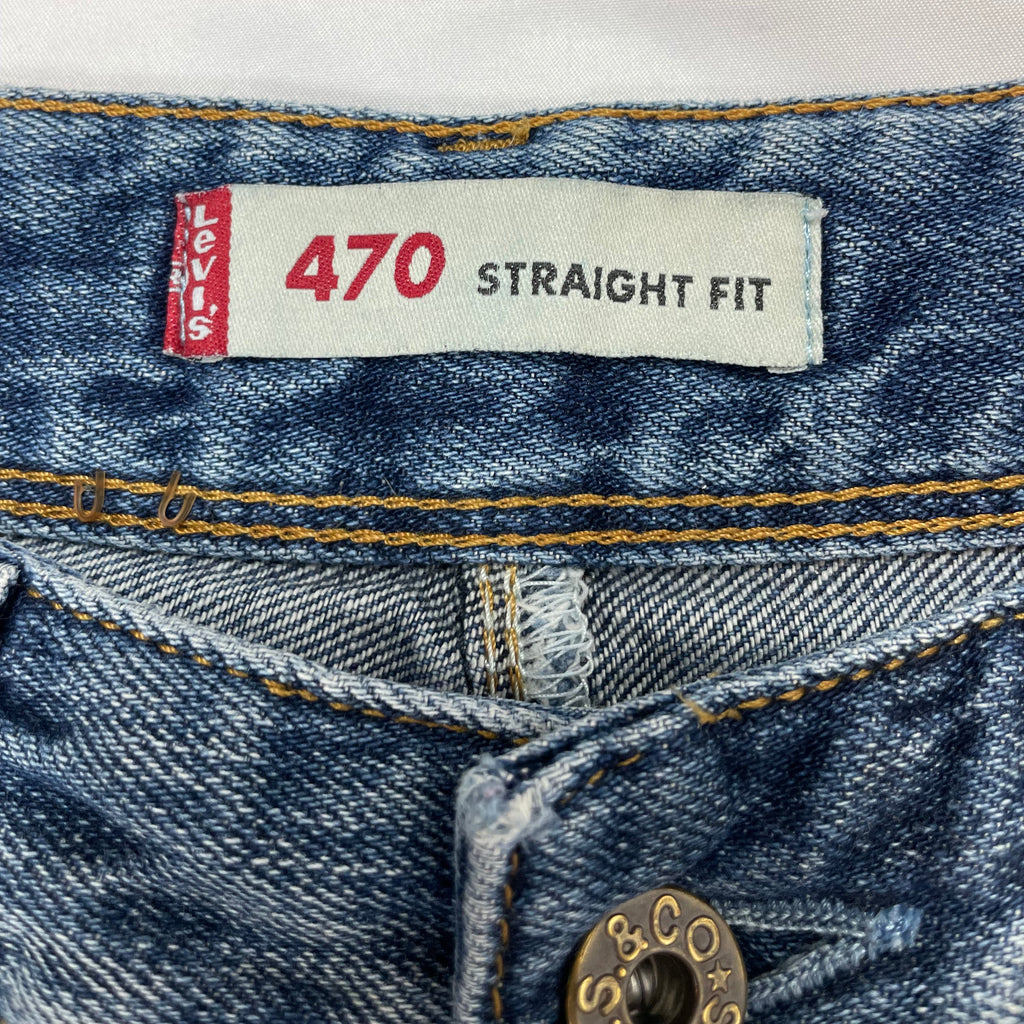 Levi’s 470 Straight Fit Vintage Jeans – W29 L32 - Best fit UK 6-8