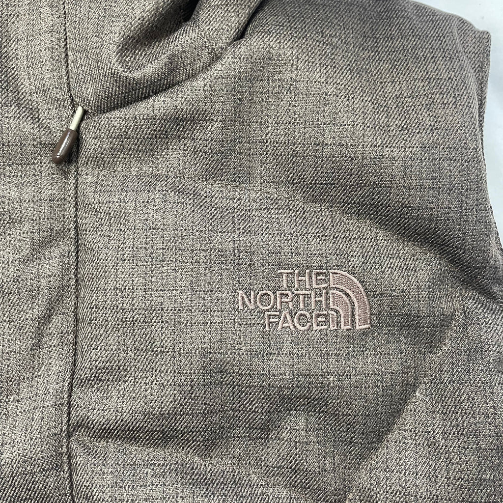 The North Face 600 Fill Brown Faux Fur Hooded Down Gilet - Women’s S