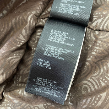 The North Face 600 Fill Brown Faux Fur Hooded Down Gilet - Women’s S