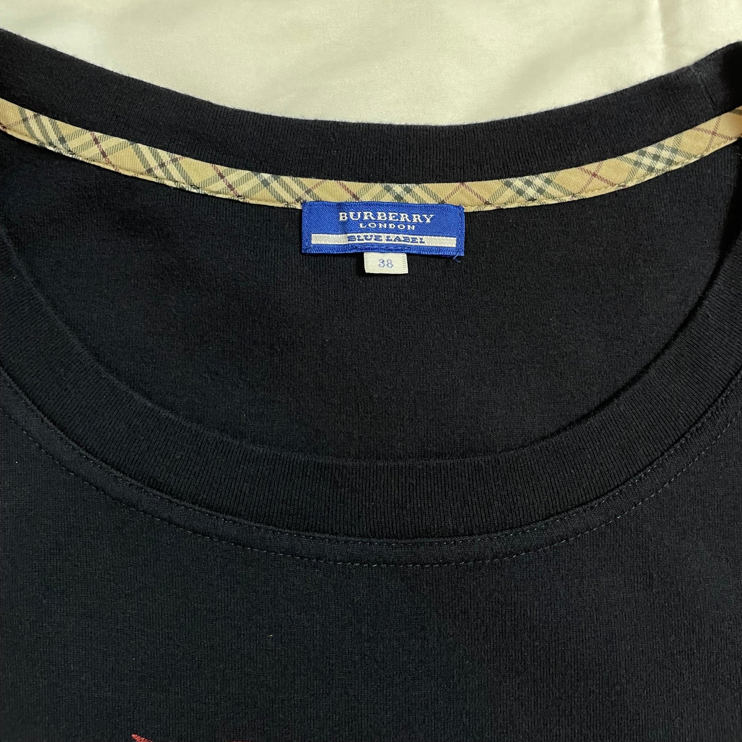 Burberry Blue Label Japan Archive Logo Tee UK 8–10