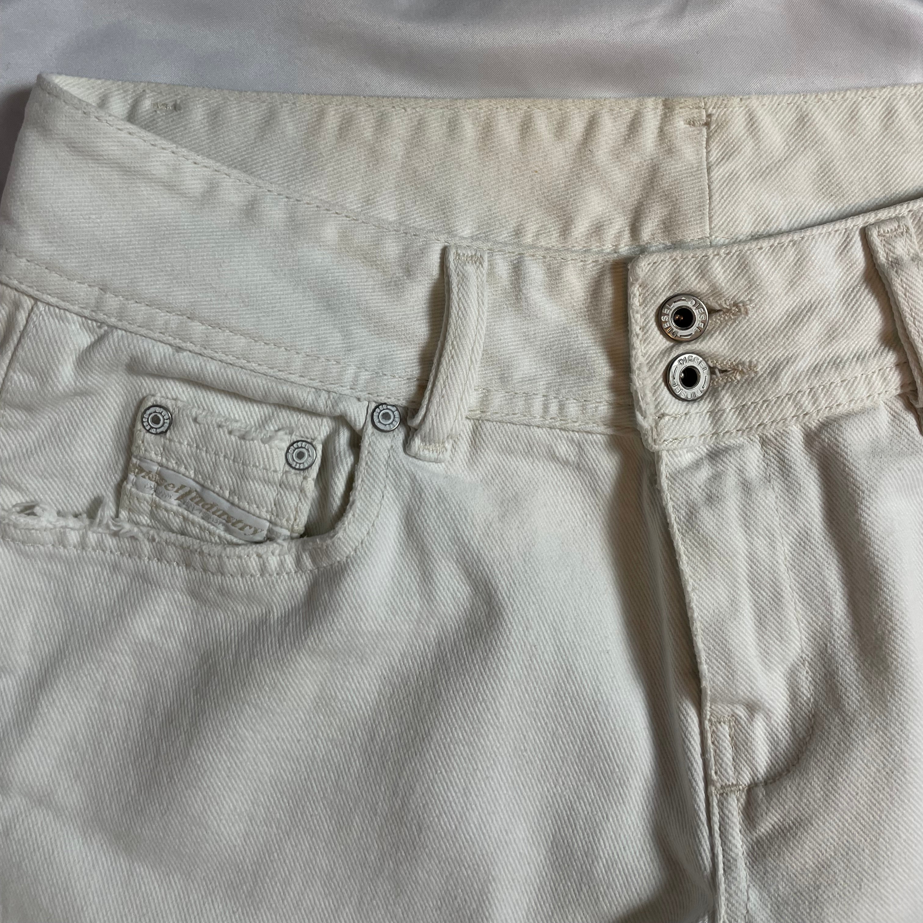 Y2K Diesel Number Patchwork Bootcut Jeans | W29, Best Fit UK 8-10