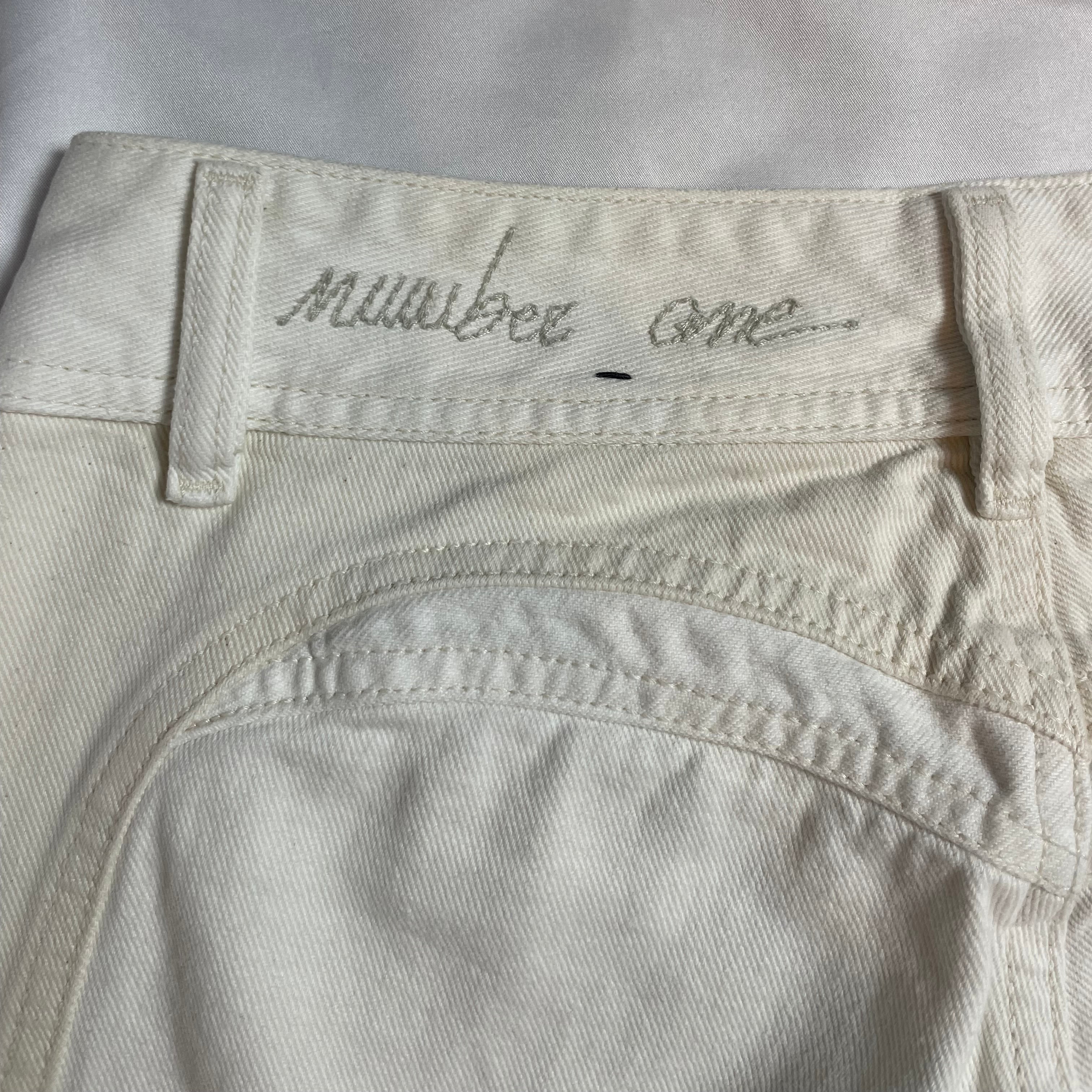 Y2K Diesel Number Patchwork Bootcut Jeans | W29, Best Fit UK 8-10