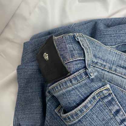 Versace Jeans Couture Vintage Made in Italy ITTIERE Light Wash Denim Jeans | W29.5 UK 8-10