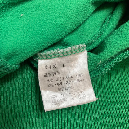 Rare Y2K Von Dutch Japan Green Track Jacket with Flying Eyeball Logo | Best Fit UK 6-8