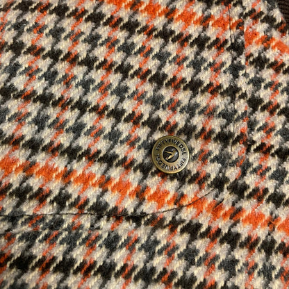 Y2K 55DSL by Diesel Houndstooth Wool Bomber Jacket | UK 8