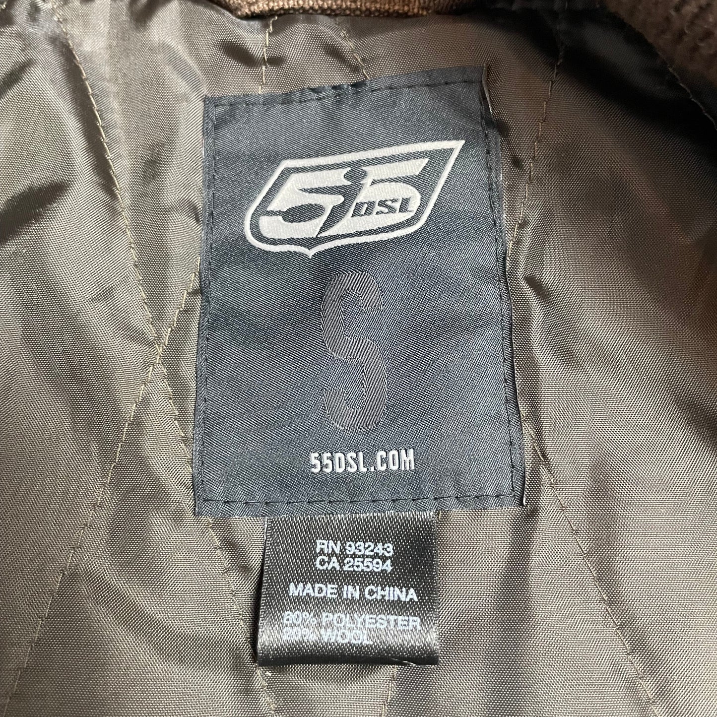 Y2K 55DSL by Diesel Houndstooth Wool Bomber Jacket | UK 8