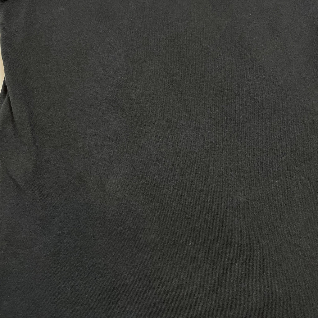 Y2K D&G by Dolce & Gabbana Black & Lime Trim Logo Tee | UK 6–8