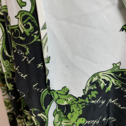 Rare Y2K Baby Phat Halter Dress Leopard Baroque Print | Best Fit UK 10