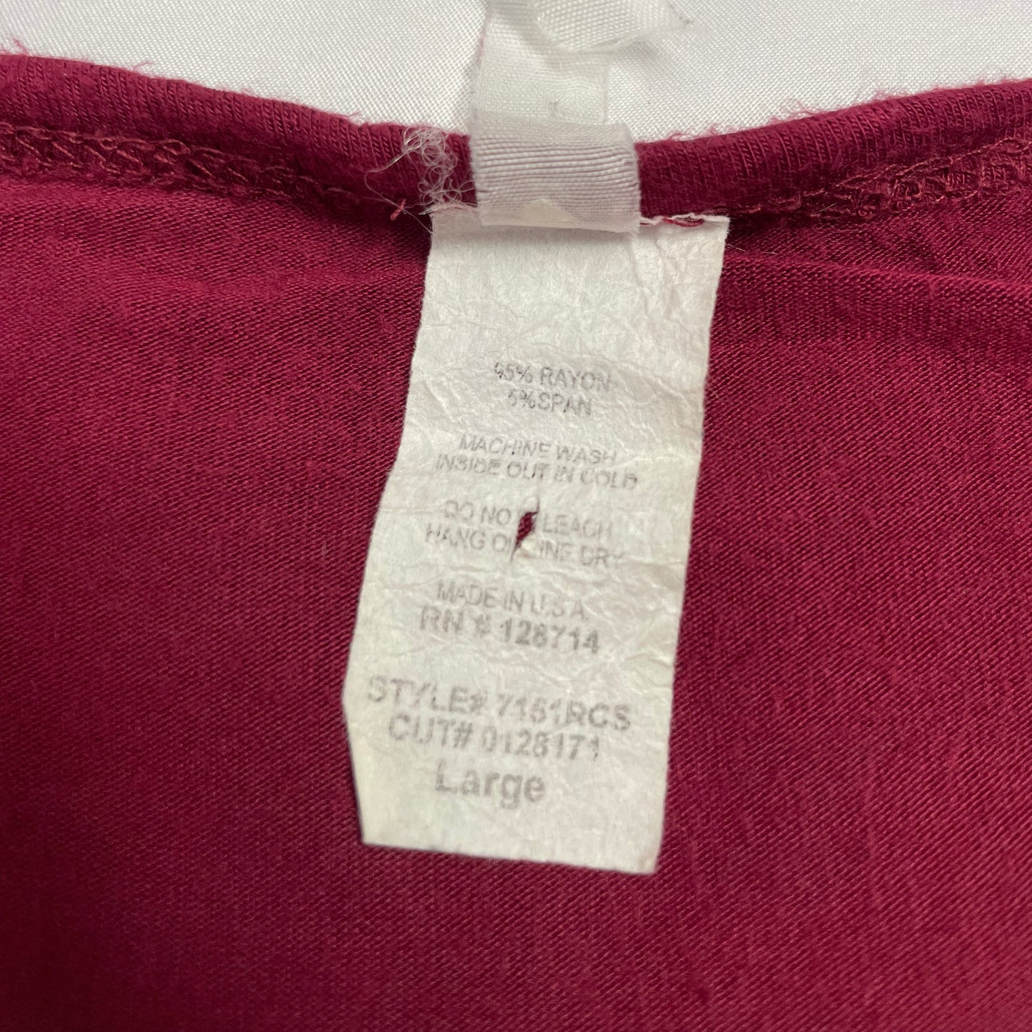 Vintage Y2K Liberty Wear Rhinestone Cross Tee | Best Fit UK 12-14