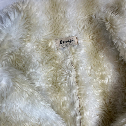 Vintage Energie Faux Shearling Maxi Coat | Best Fit UK 8-10
