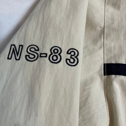 Vintage Nautica NS-83 Beige Sailing Jacket | Men's L