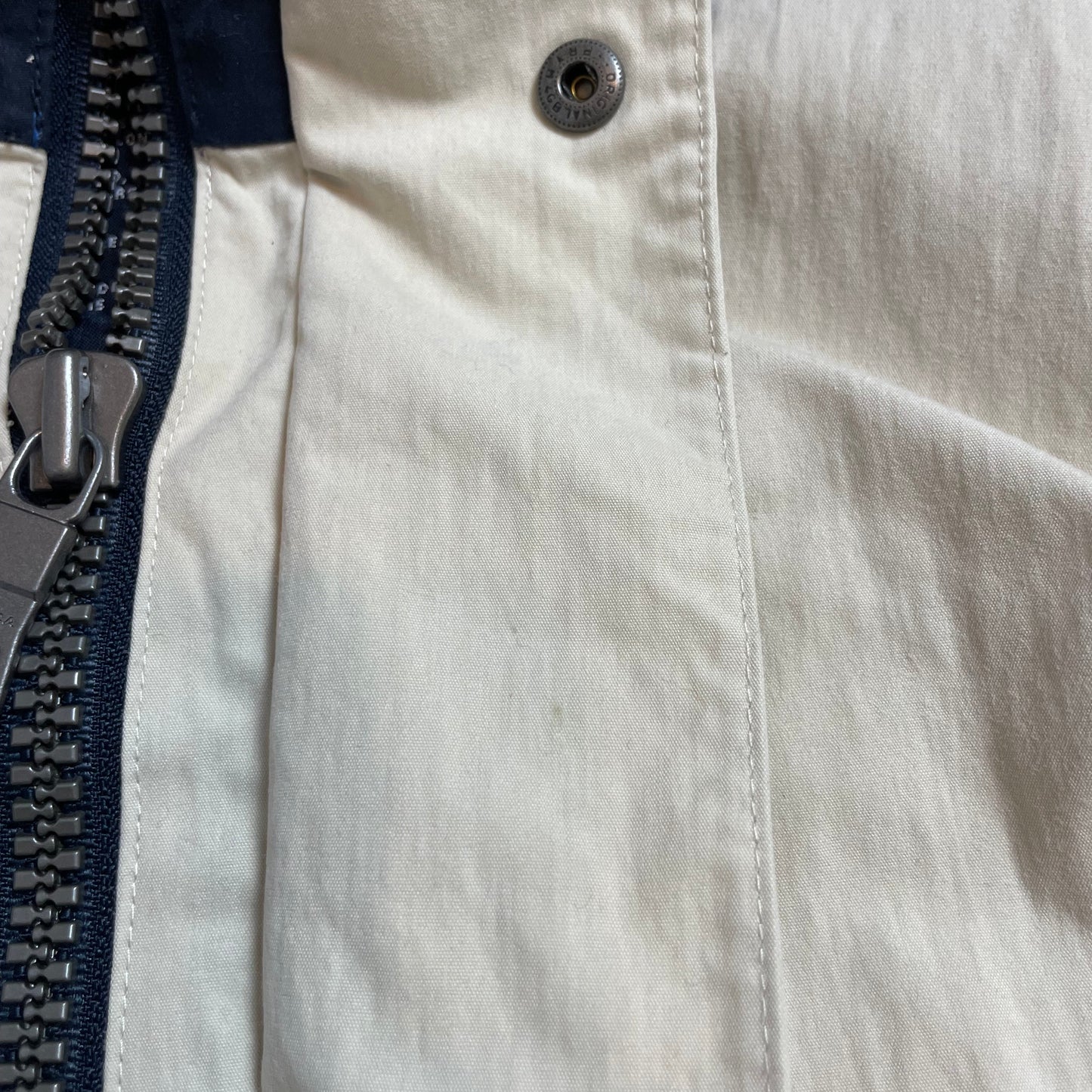 Vintage Nautica NS-83 Beige Sailing Jacket | Men's L