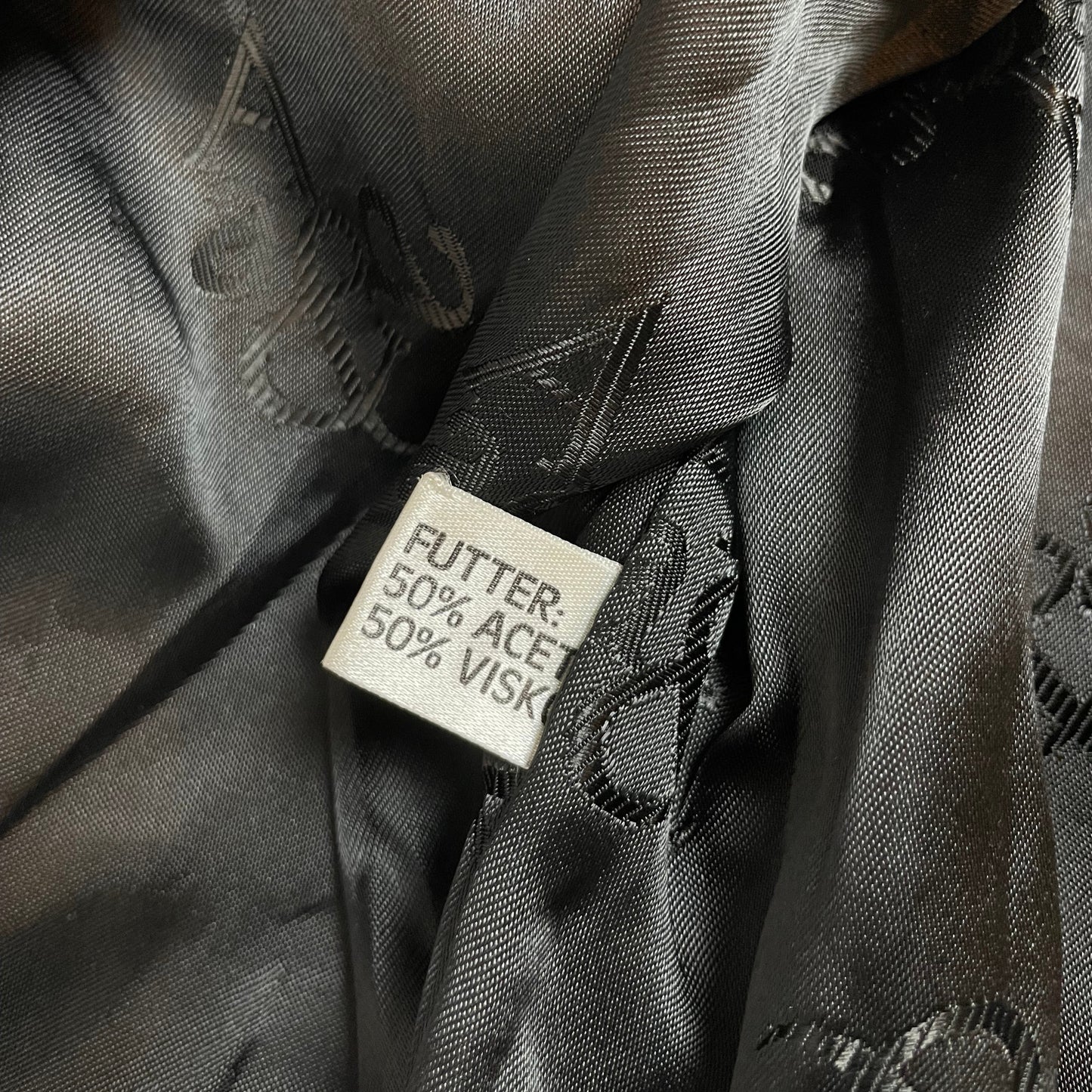 Vintage A&G Black Leather Bomber Jacket | Size L