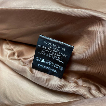 Vintage Different Tan Real Leather Jacket | Size L - XL