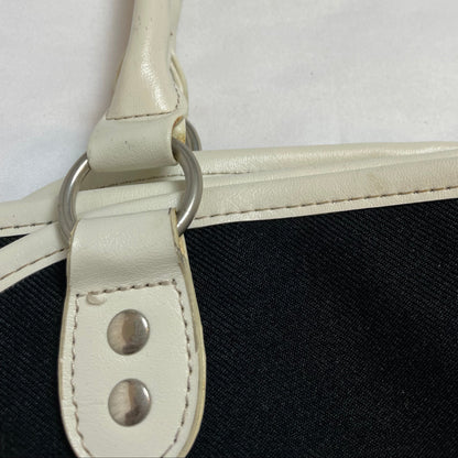 B.FIELD Black & Cream Canvas Tote Bag | From Japan