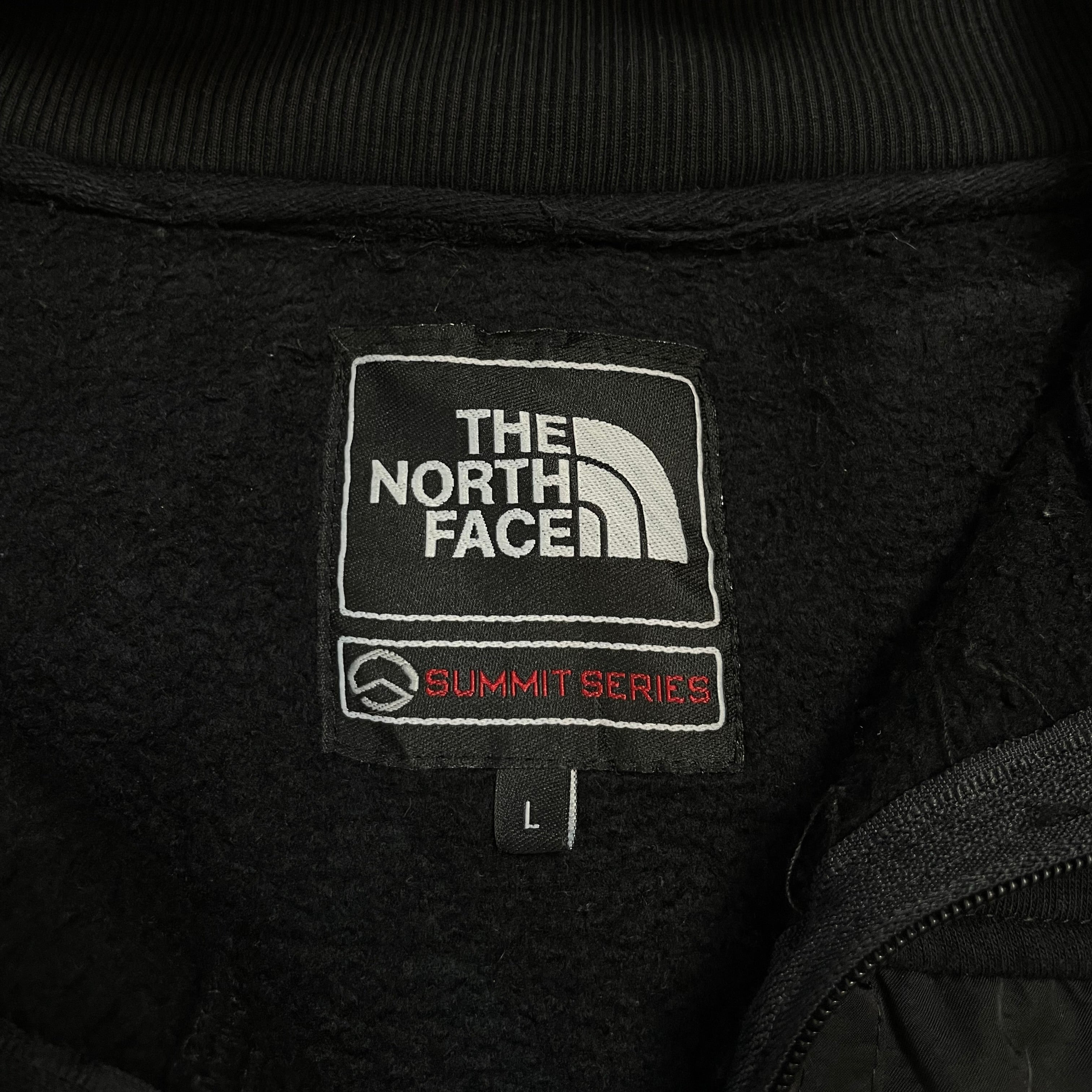 The North Face Summit Series Black Zip Fleece Jacket | Men's L