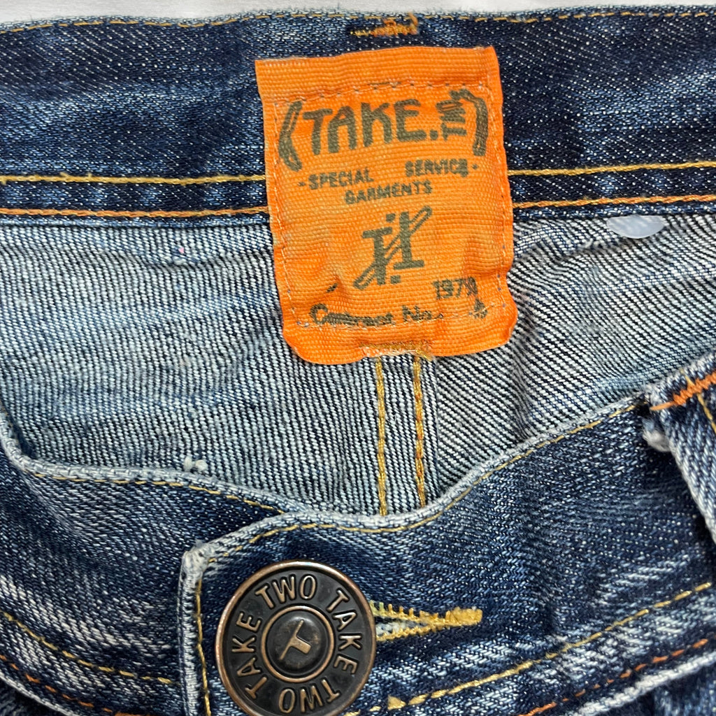 Take Two Italy Vintage Carpenter Denim Jeans | W33 L32 Best Fit UK 14