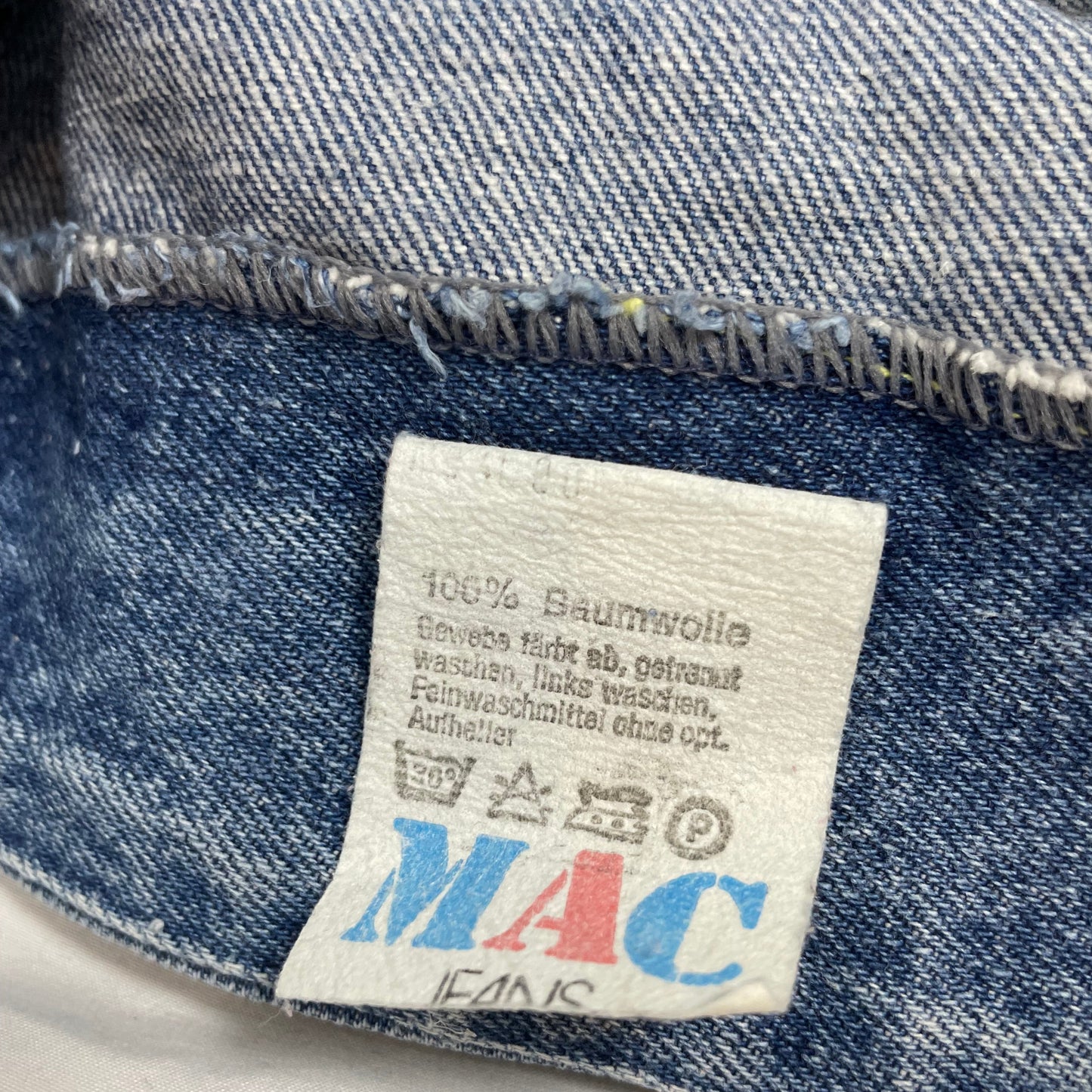 Vintage MAC Jeans Germany Utility Denim Trousers (W31 L30) | Best Fit UK 12