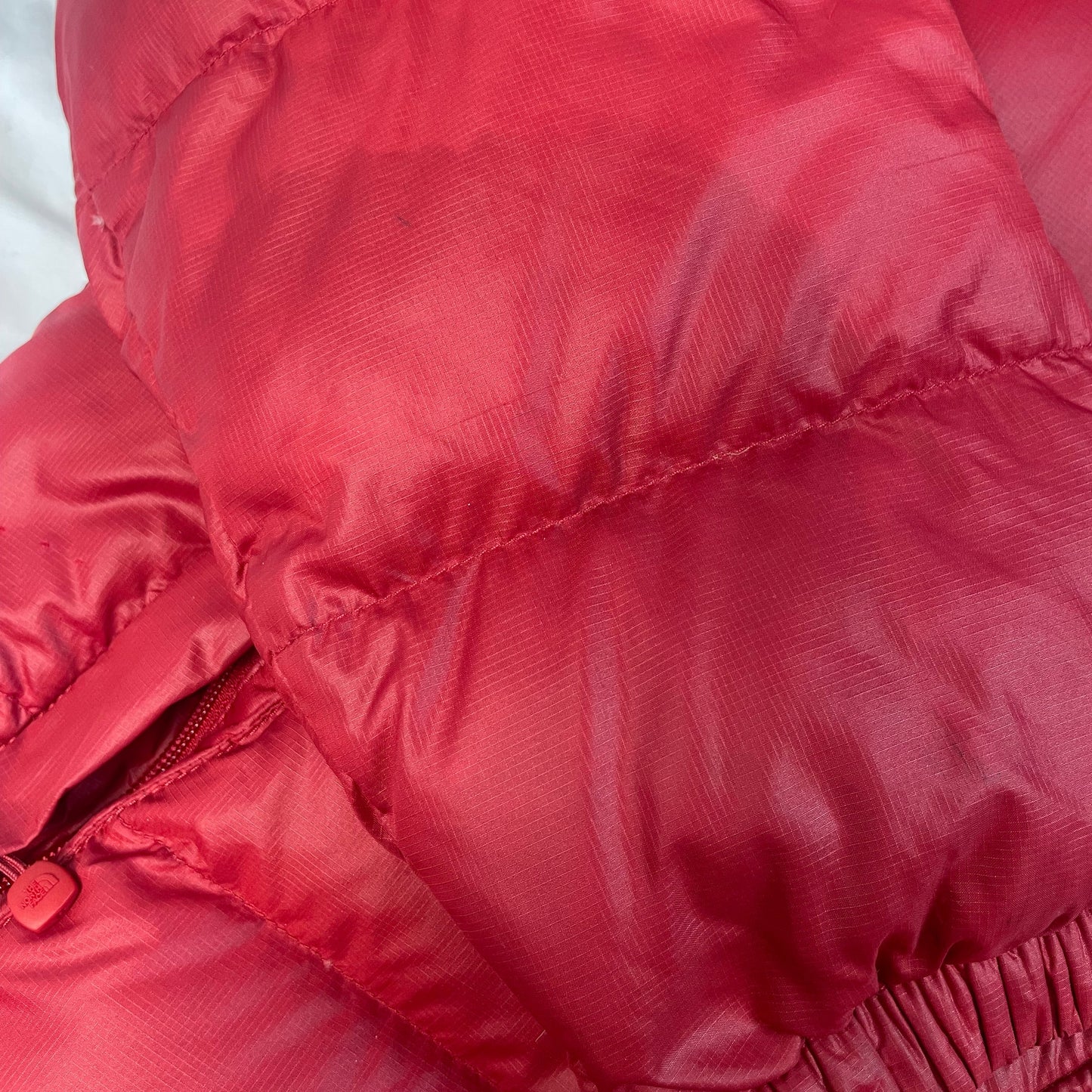 Rare Authentic The North Face Nuptse Alpha 700 LTD Down Jacket FW2011 (Red / Dark Oak) | Size M