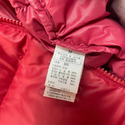 Rare Authentic The North Face Nuptse Alpha 700 LTD Down Jacket FW2011 (Red / Dark Oak) | Size M