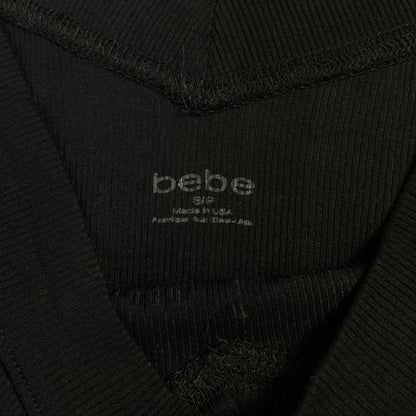 Vintage Y2K Bebe Rhinestone Off-Shoulder Top | Size S / UK 6-8