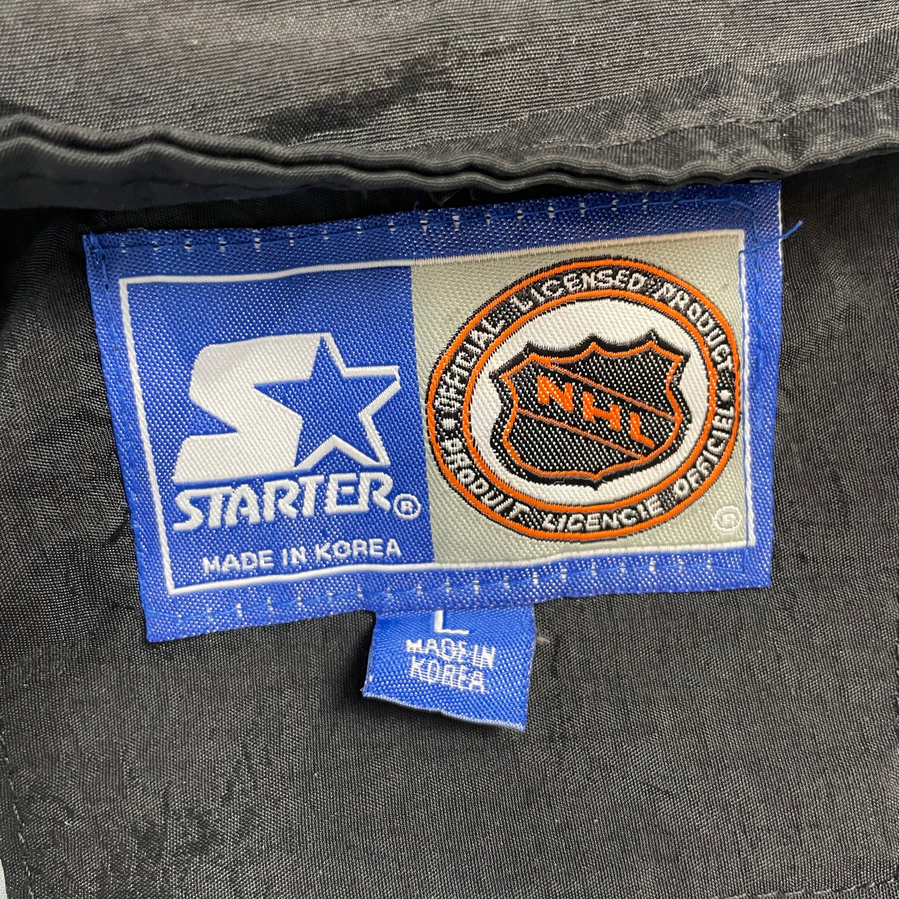 Rare Vintage 1990s Starter San Jose Sharks NHL Jacket | Size L