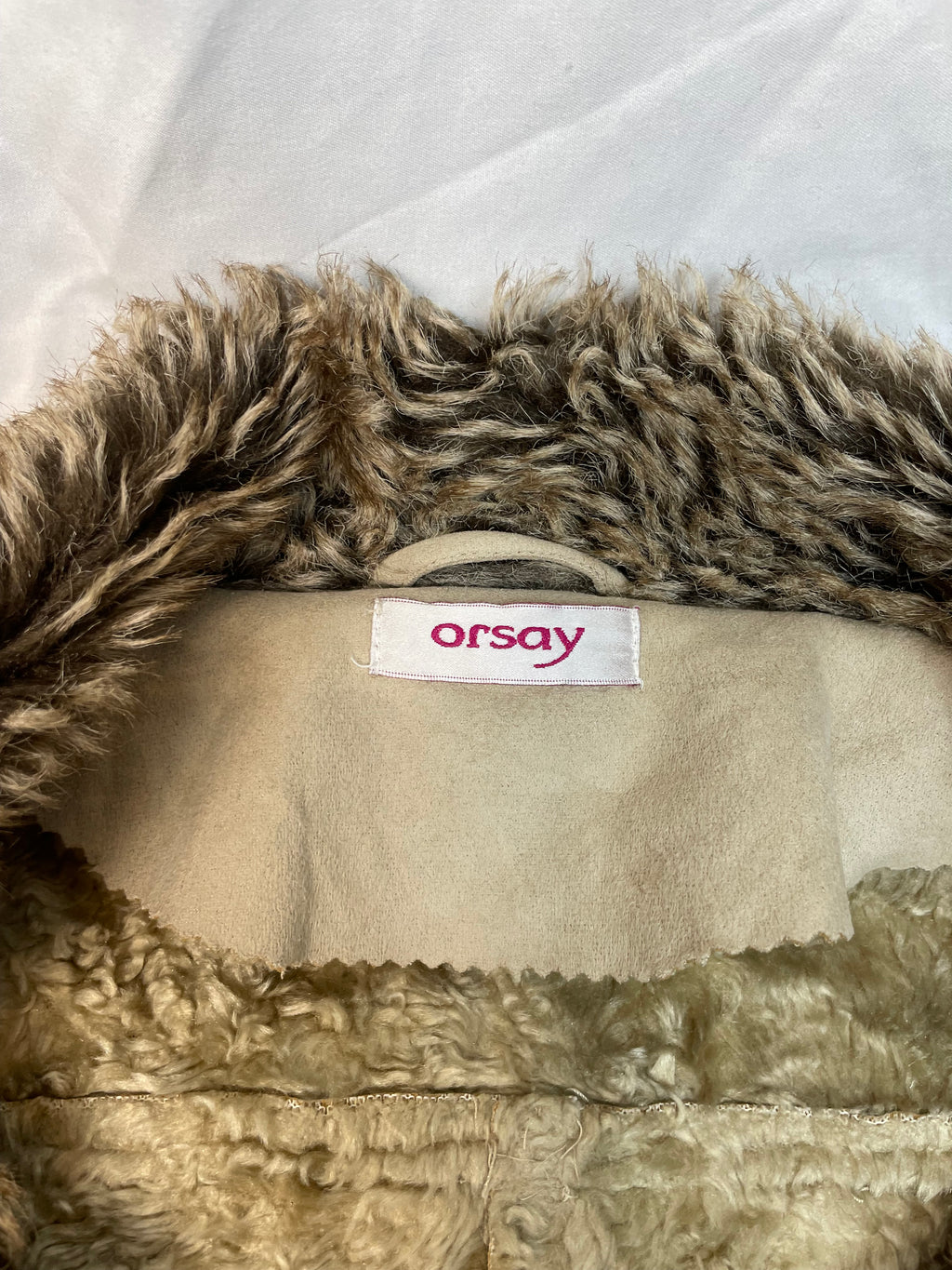 Vintage Orsay Faux Shearling Jacket | Best Fit UK 8