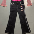 2000s Sanrio Hello Kitty Racing Jeans – Best Fit UK 4-6
