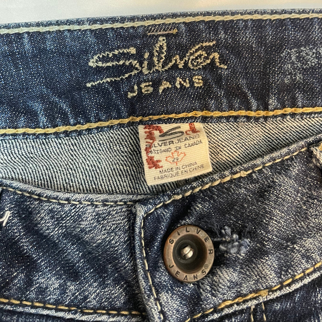 Silver Jeans Co. “Pioneer” Bootcut Denim Jeans – W29 L31 / UK 8-10