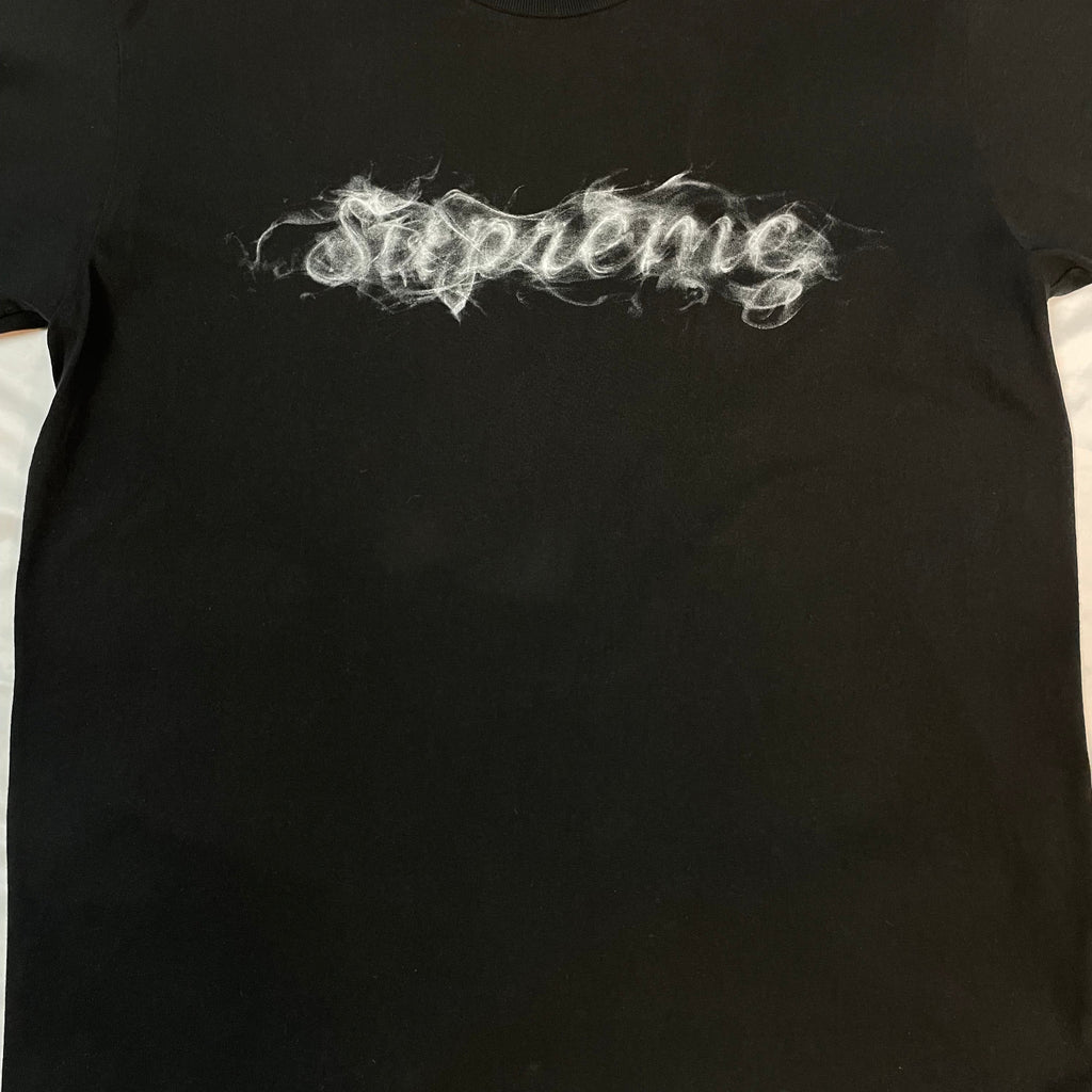 Black Supreme Smoke Logo Tee  Men’s M