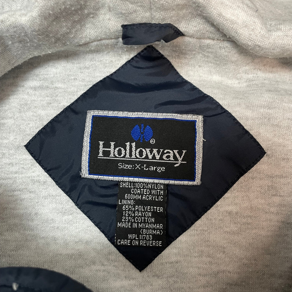Vintage Holloway Howell Central Baseball Windbreaker Navy | Best Fits Men's L